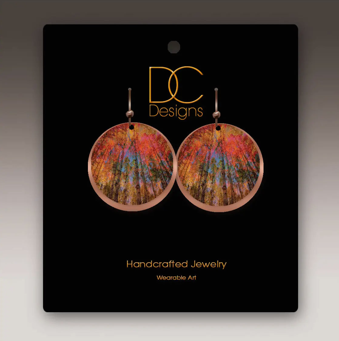 Handcrafted Metal Earrings | by DC Designs