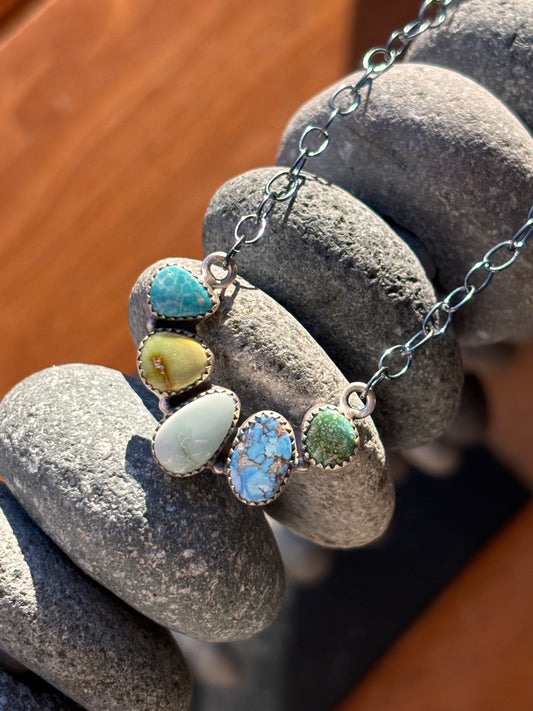 Premium Turquoise Necklace 22”