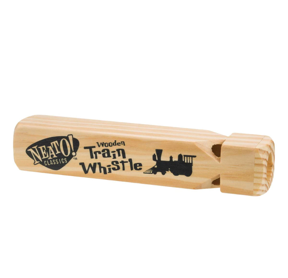 Wooden Train Whistle