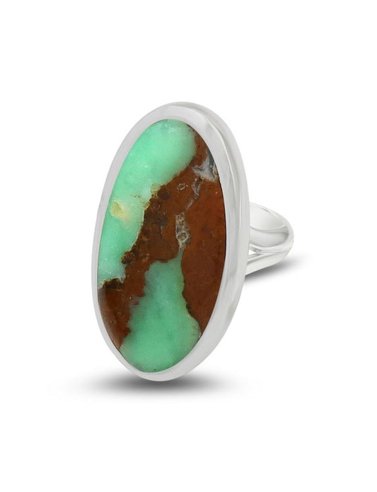 Chrysoprase Ring | Size 10