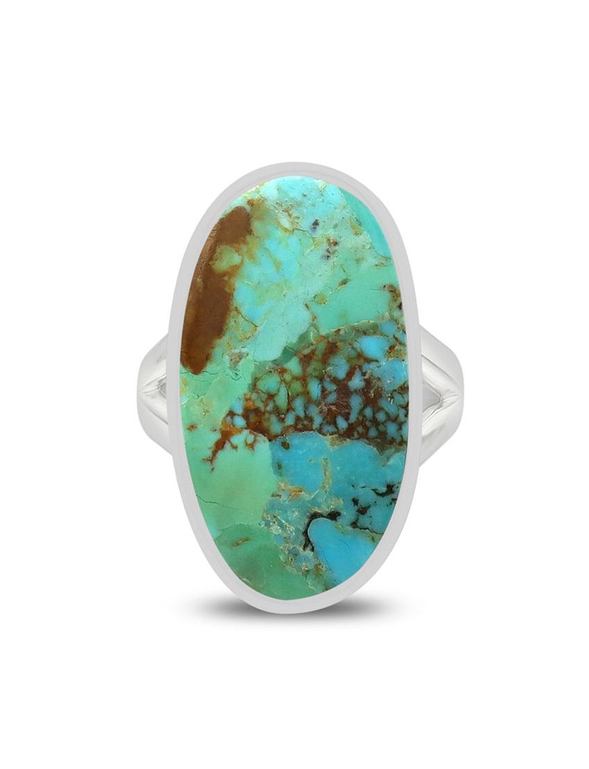 Mojave Blue Turquoise Ring | Size 13