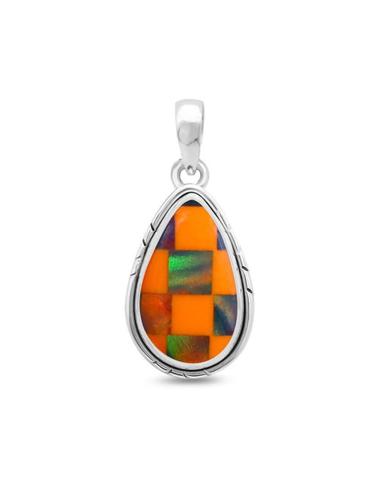 Galaxy Opal Mosaic Pendant