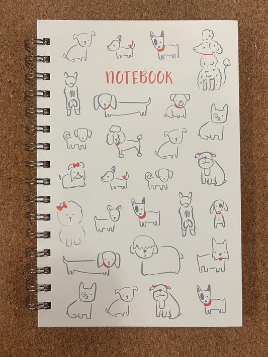 Spiral Notebook - Dogs