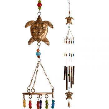 Recycled Wind Chime 46”