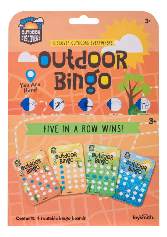 OUTDOOR DISCOVERY BINGO - 4 pack