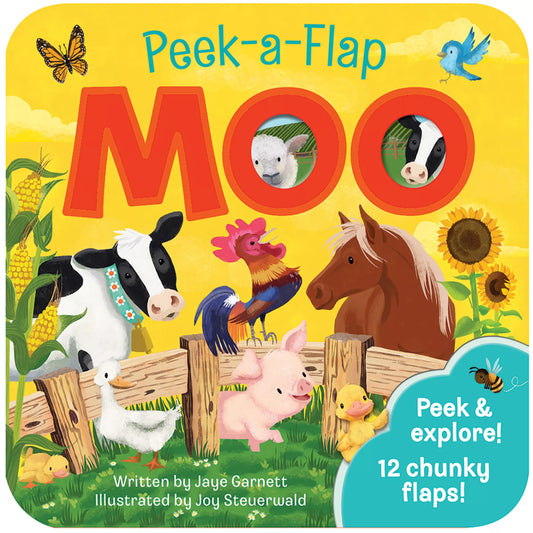 Peek-A-Flap Moo Book