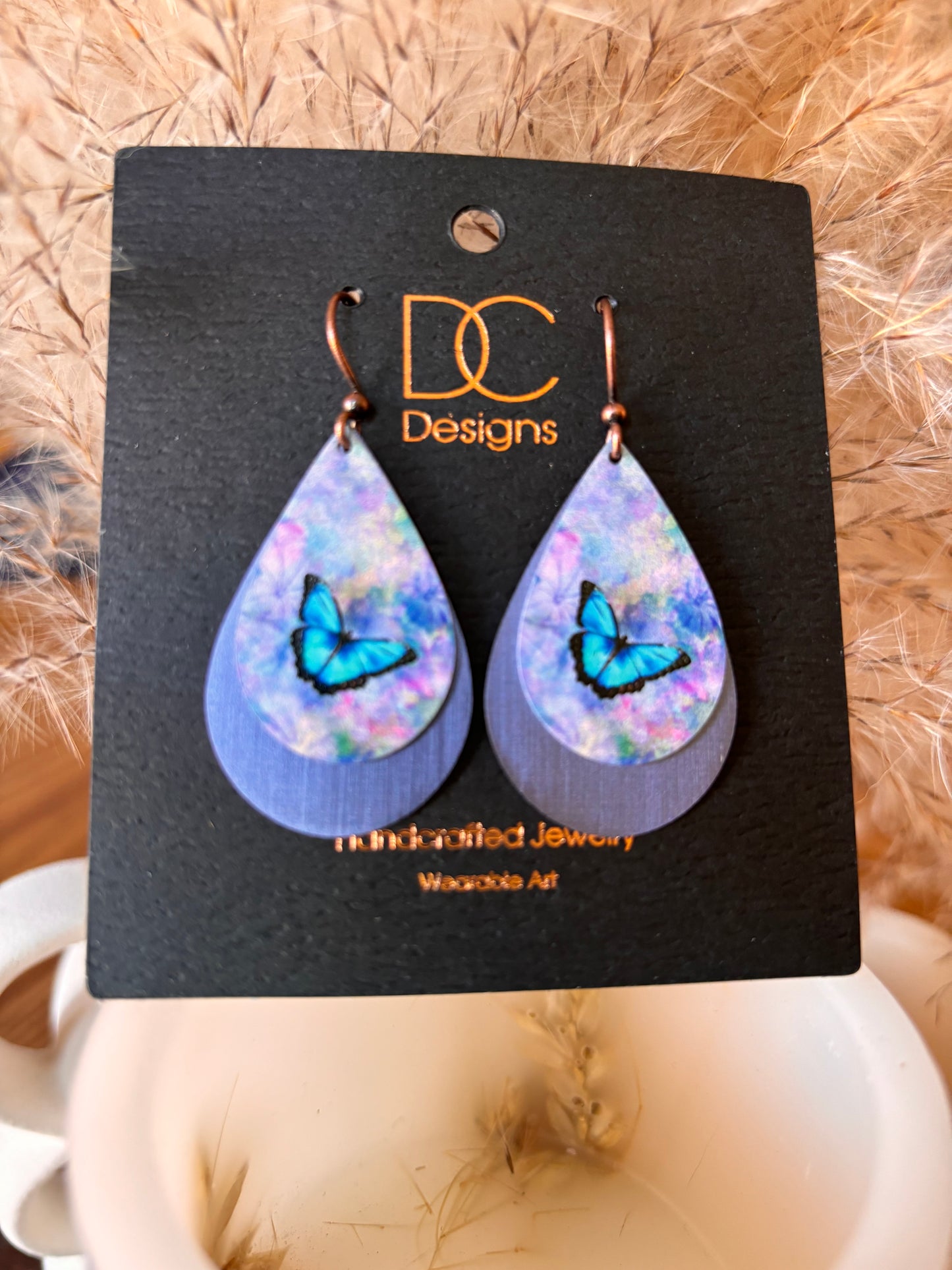 Handcrafted Metal Earrings | by DC Designs