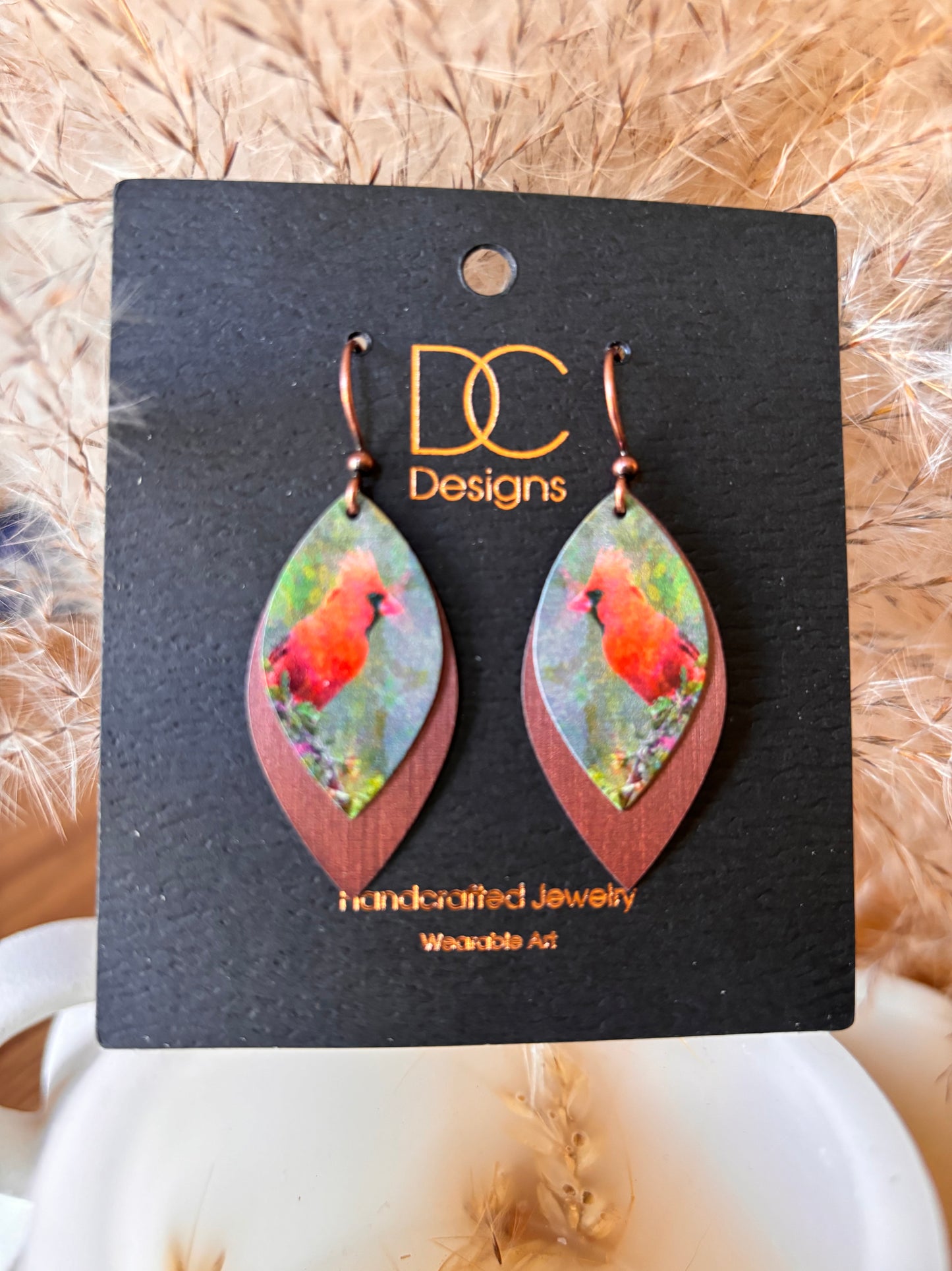 Handcrafted Metal Earrings | by DC Designs