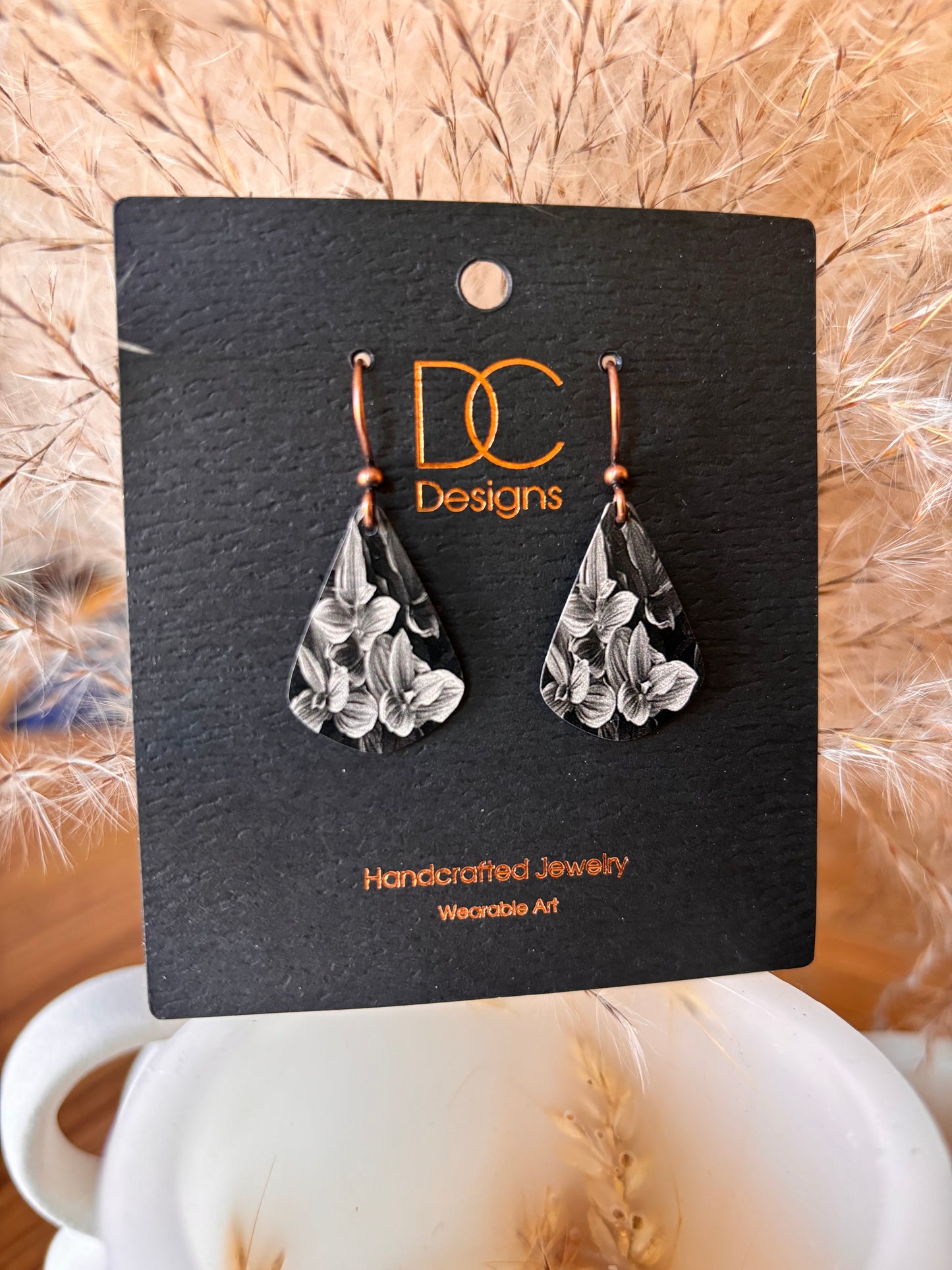 Handcrafted Metal Earrings | by DC Designs