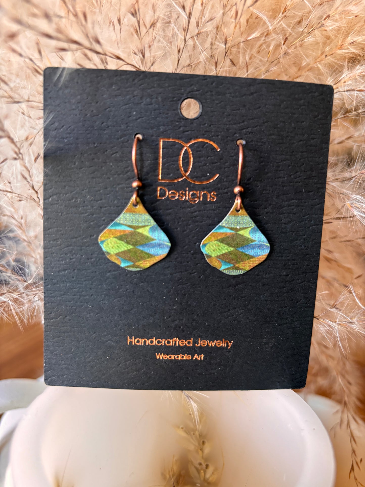 Handcrafted Metal Earrings | by DC Designs