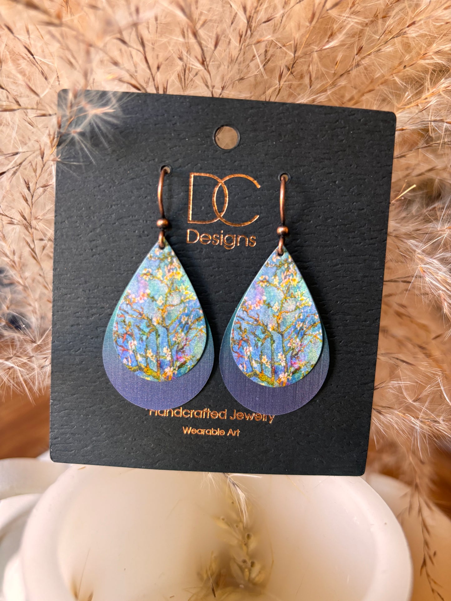 Handcrafted Metal Earrings | by DC Designs