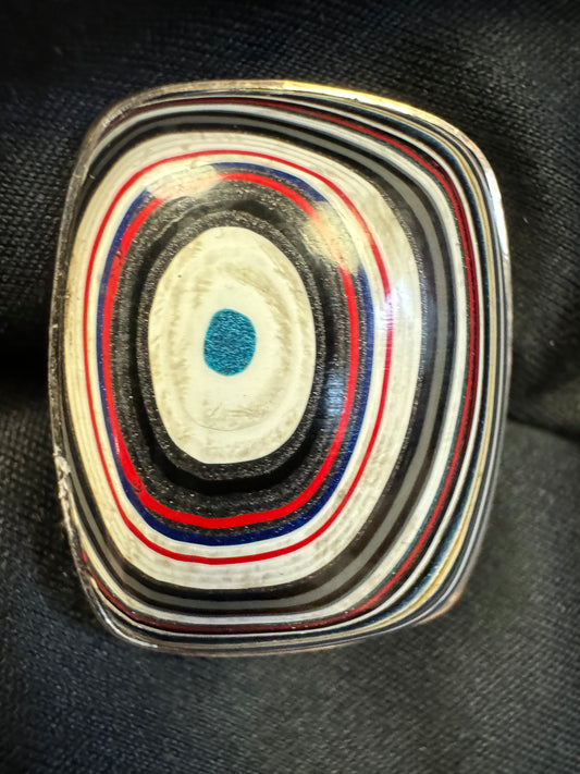 Fordite Ring | Adjustable