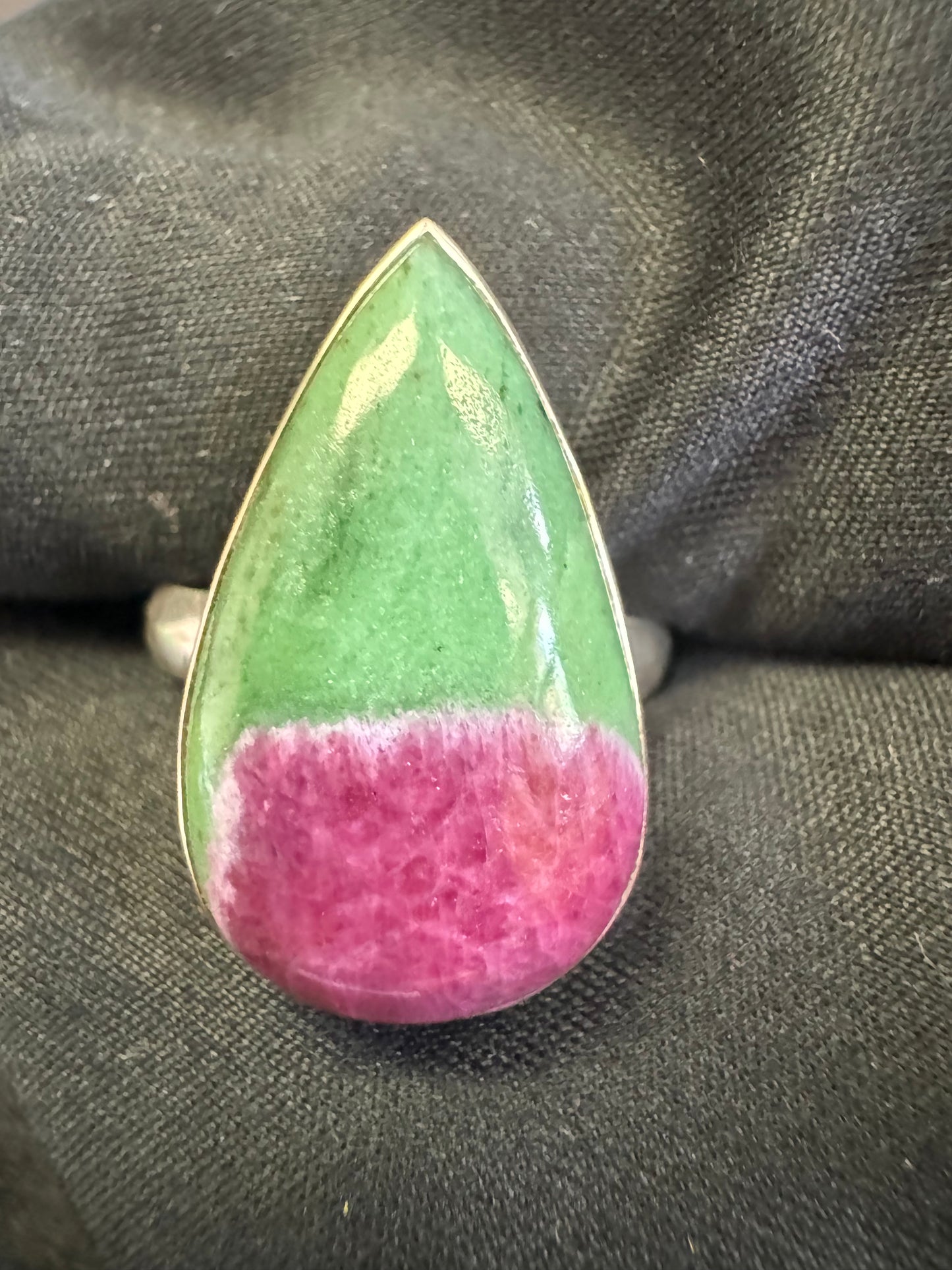 Ruby Zoisite Ring | Size 9.5