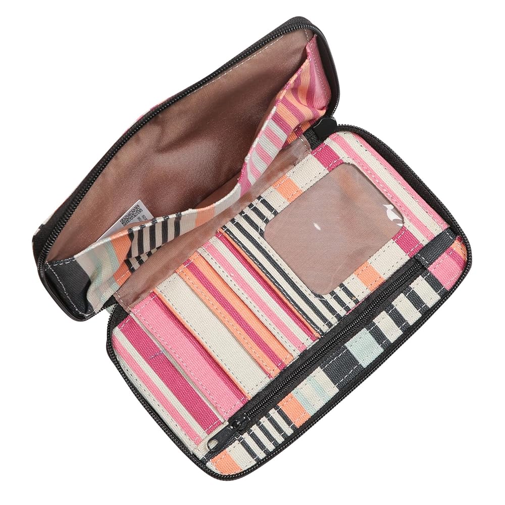 Kavu Go Time Midsummer Stripe Wallet Crossbody