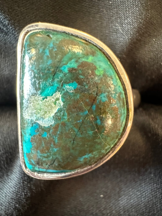 Chrysocolla Ring | Adjustable