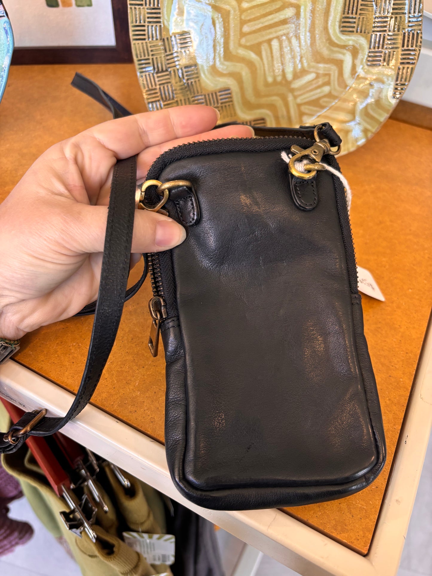 Leather Phone Wallet Purse