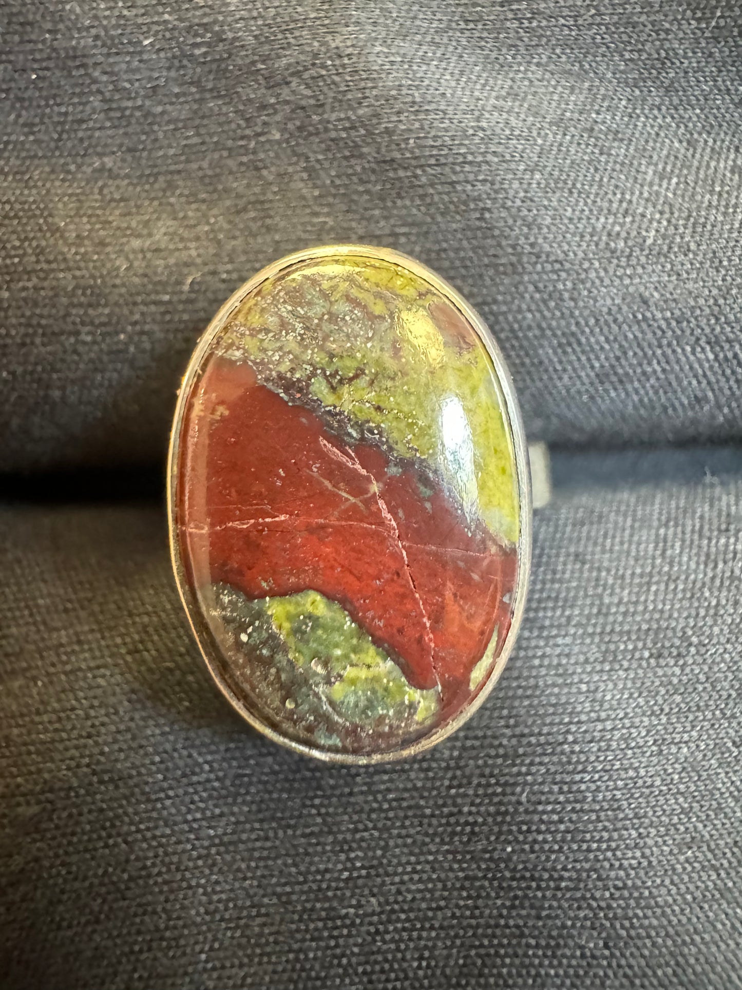 Dragon Blood Jasper Ring | Size 7