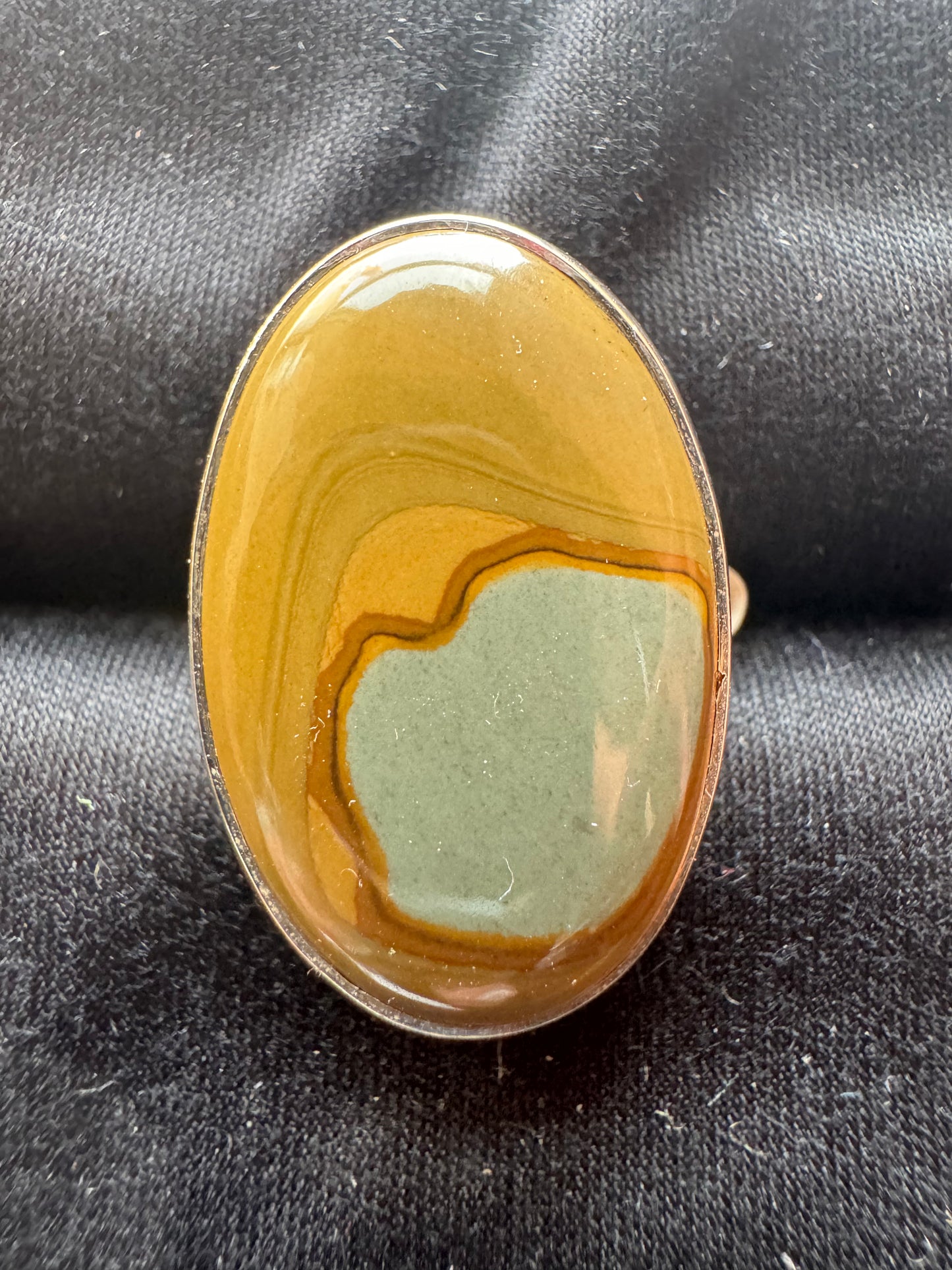 Picture Jasper Ring | Size 7