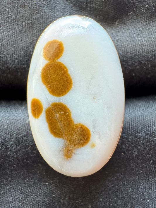 Polka Dot Jasper Ring | Size 8.5