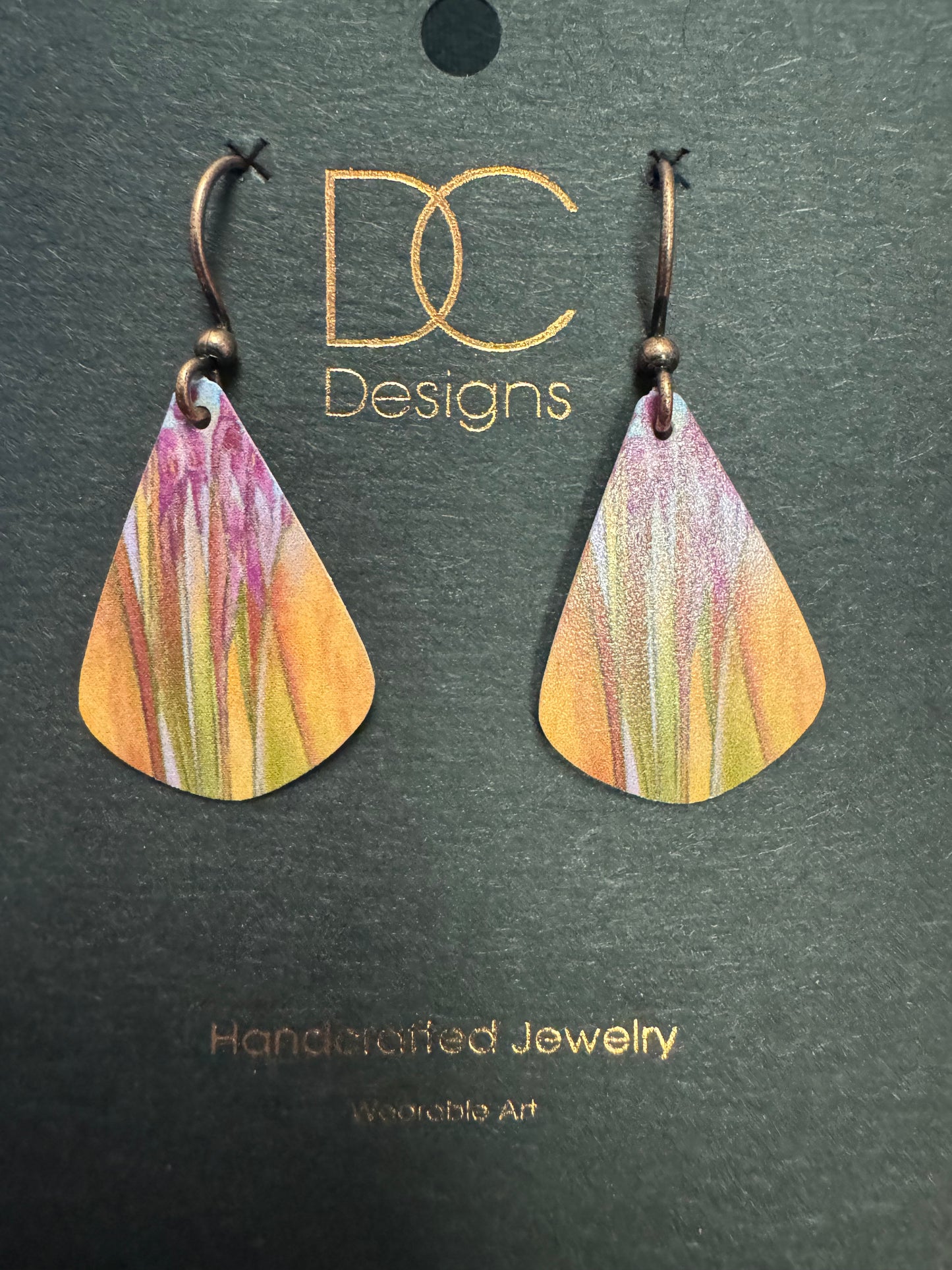 Handcrafted Metal Earrings | by DC Designs