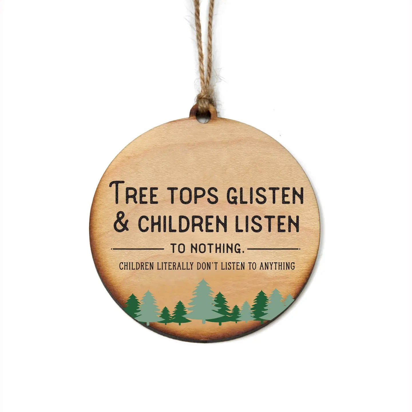 Wooden Ornaments | Driftless Studios