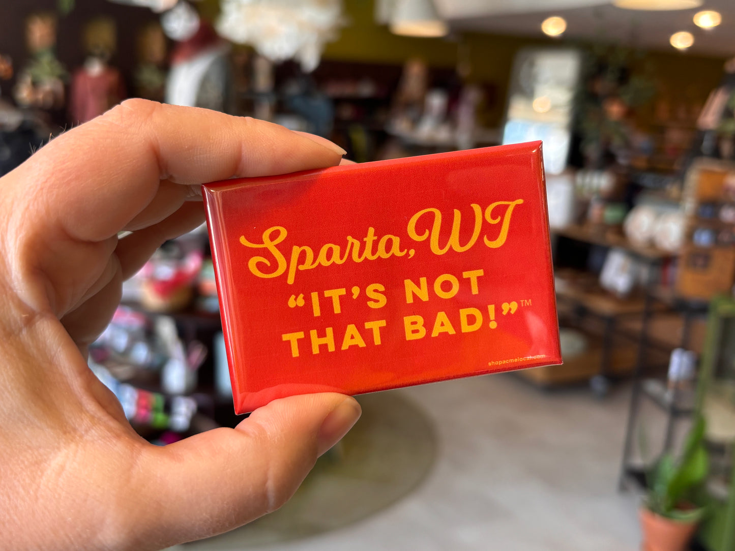 Sparta, WI “It’s not that bad” magnet