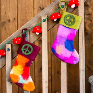 Peace Sign Stockings