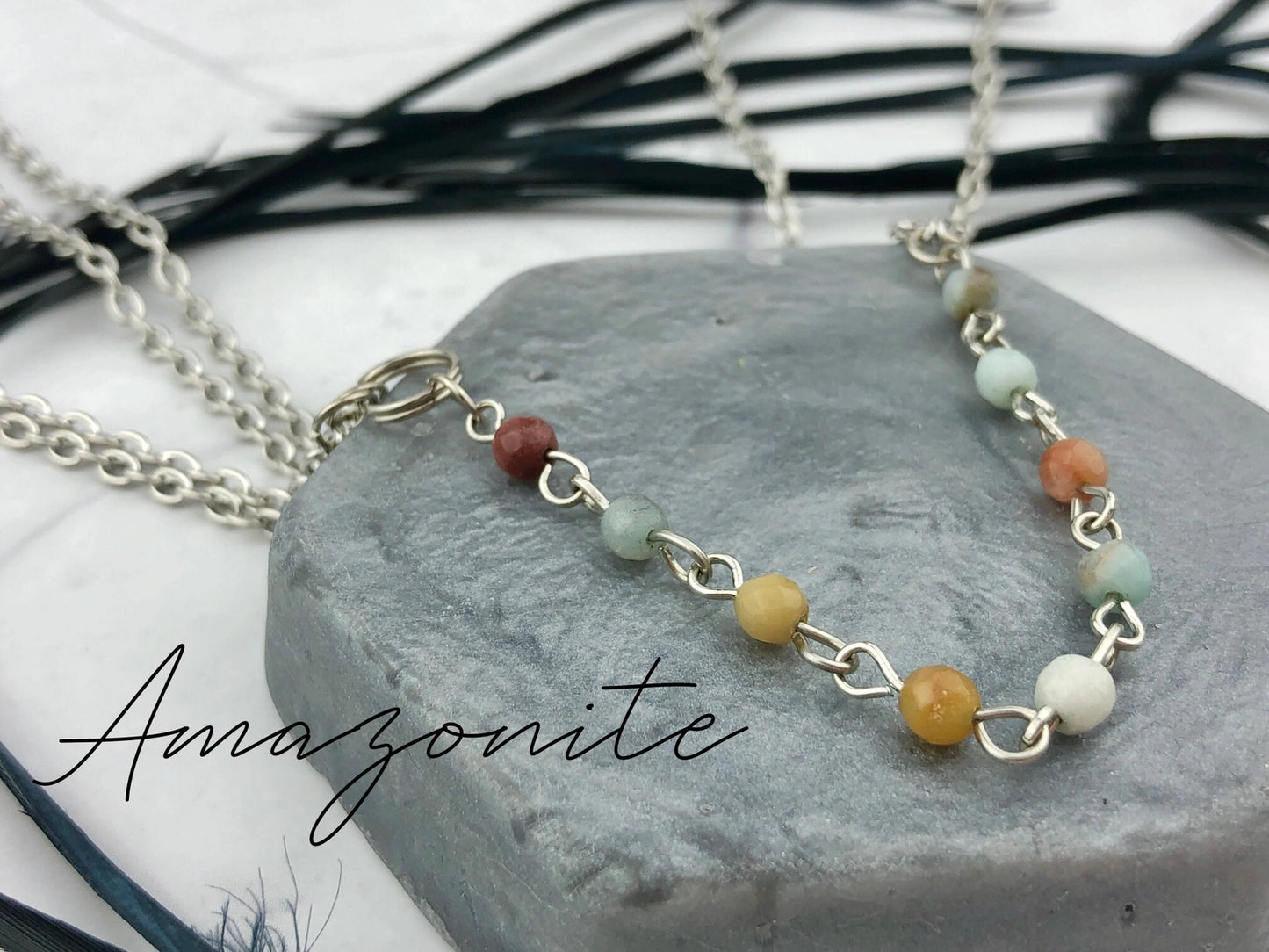 Gemstone Body Chain/Necklace Jewelry