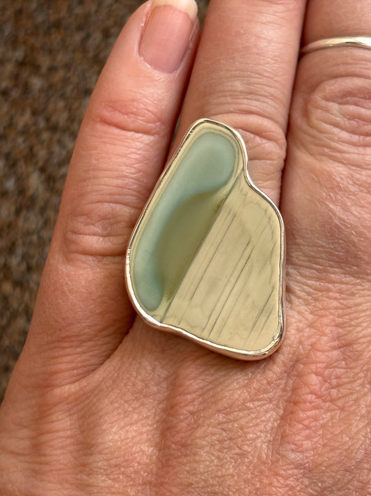 Imperial Jasper Ring | Size Adjustable