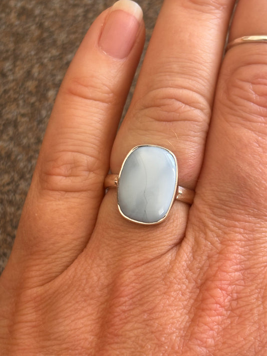 Blue Opal Ring | Size 7