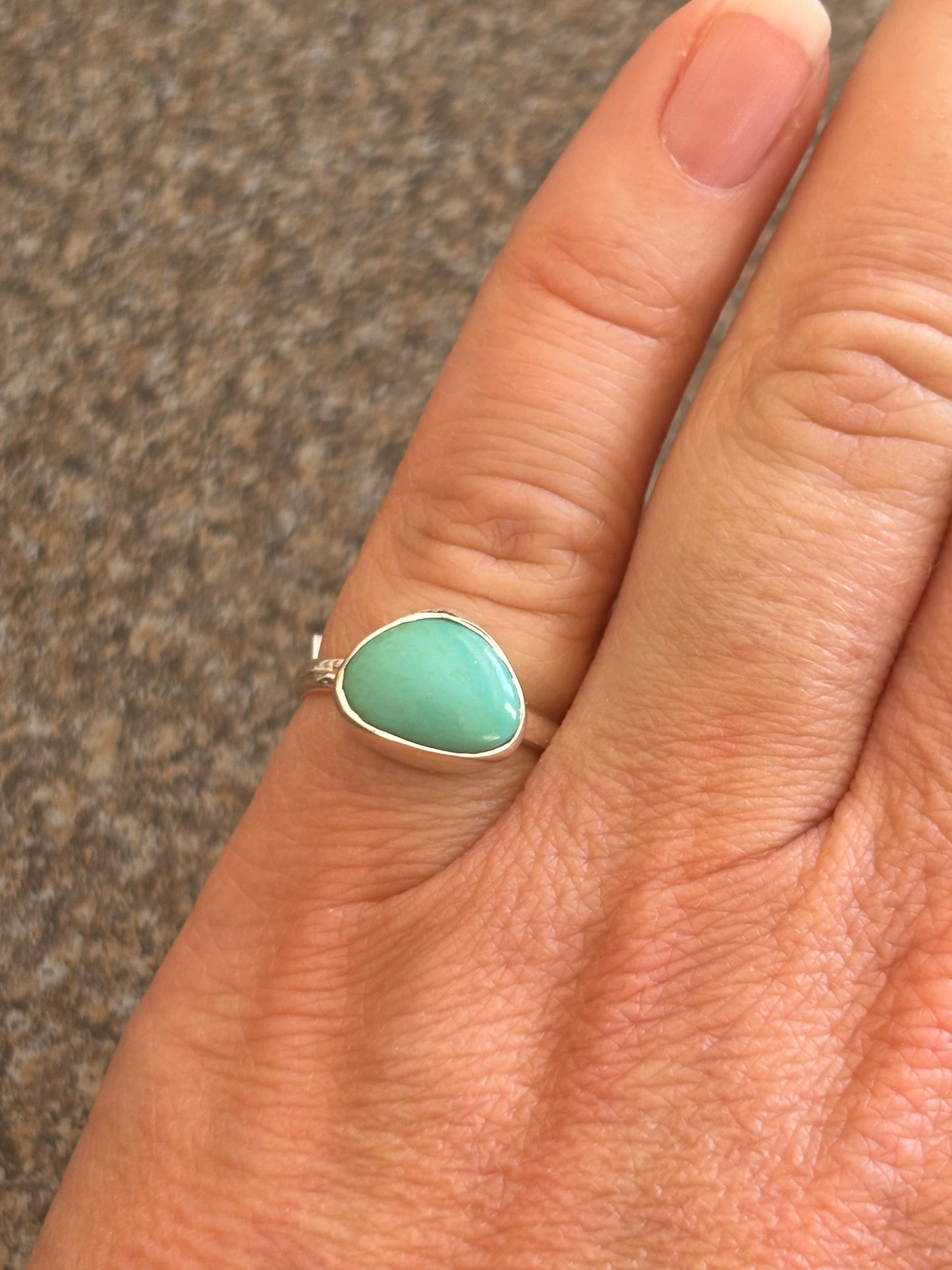 Little Turquoise Ring | Size 6