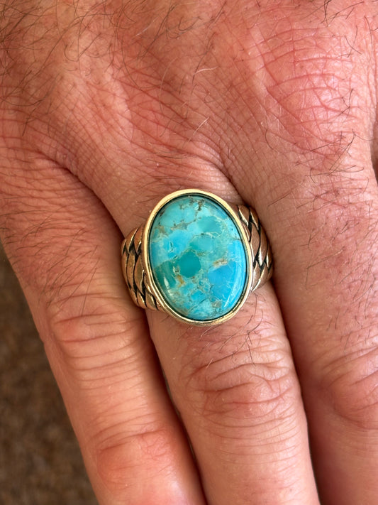 Men’s Turquoise Rings