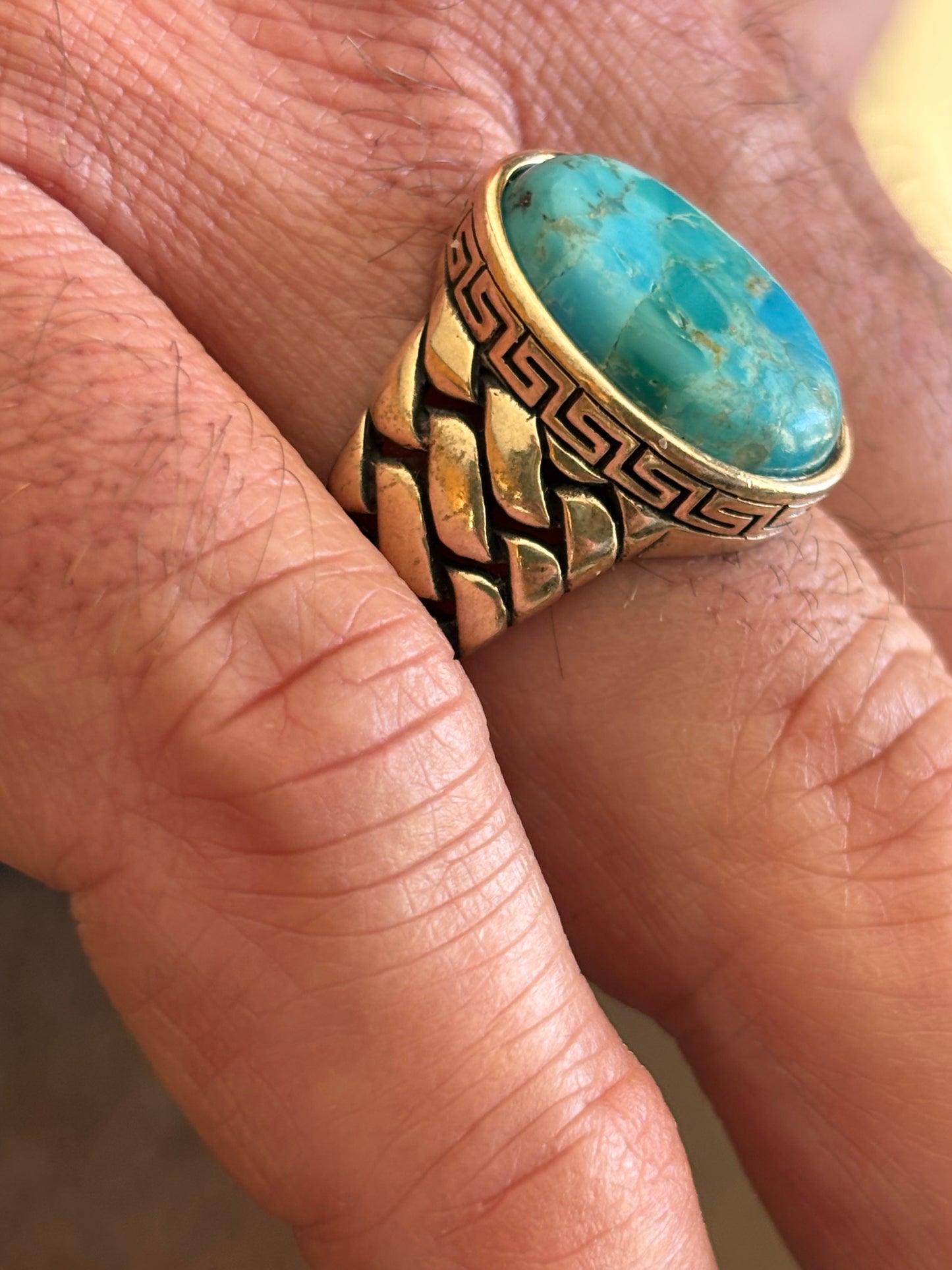 Men’s Turquoise Rings