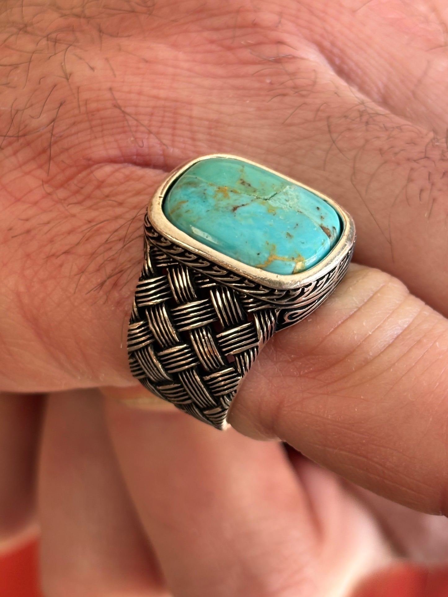 Men’s Turquoise Rings