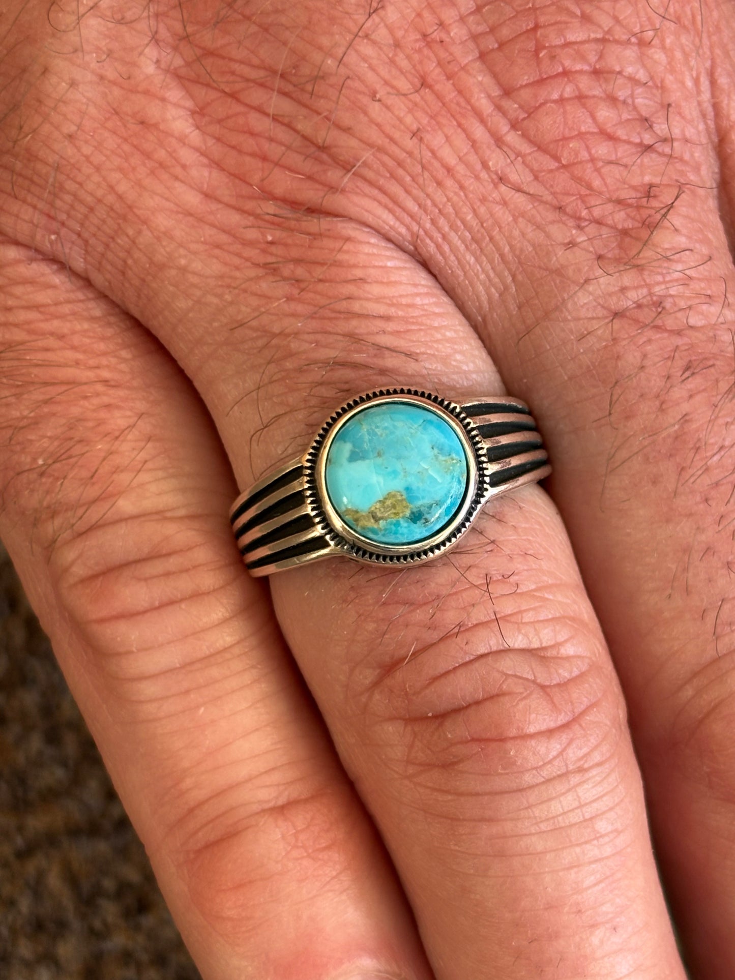 Men’s Turquoise Rings