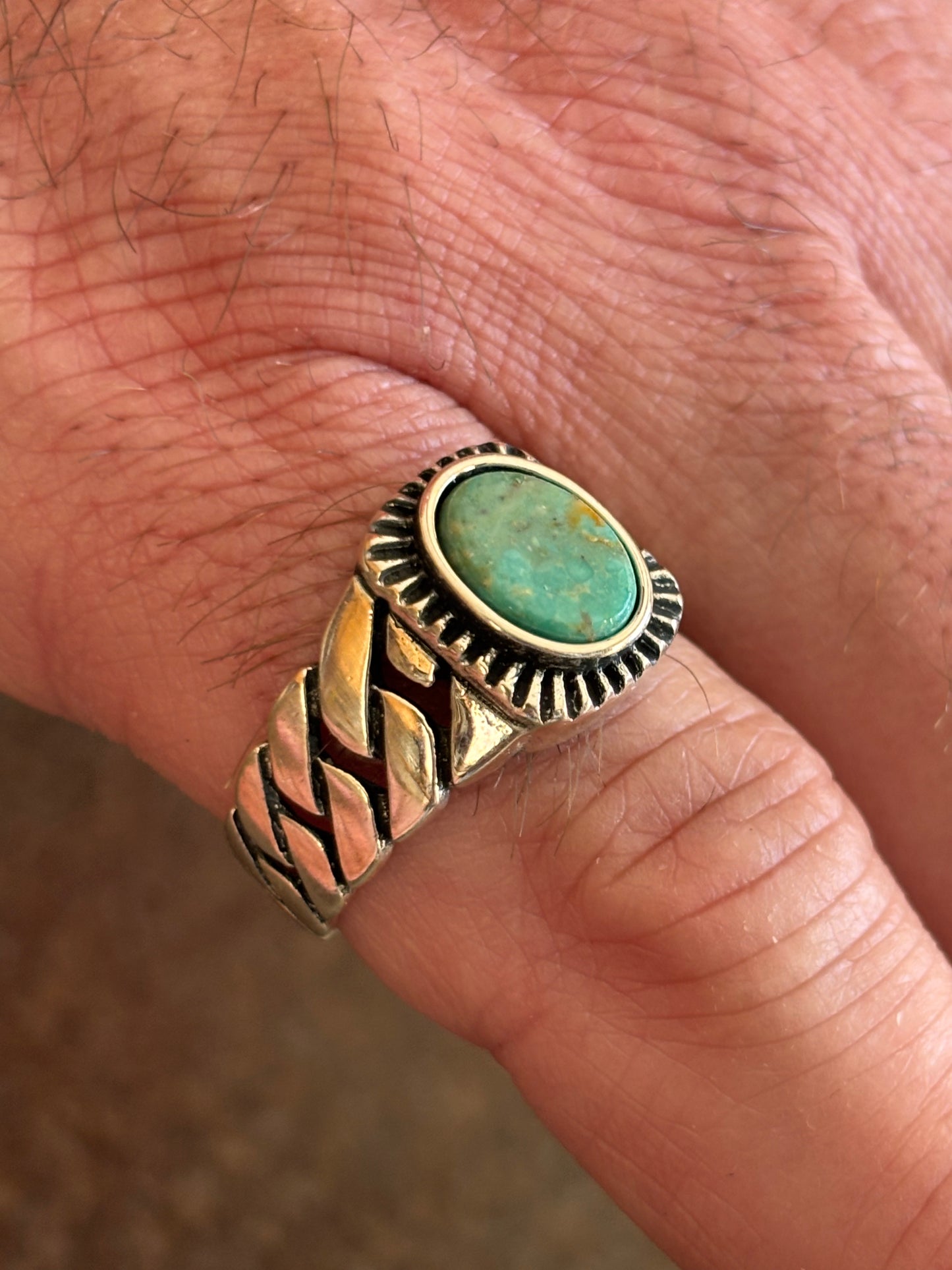 Men’s Turquoise Rings