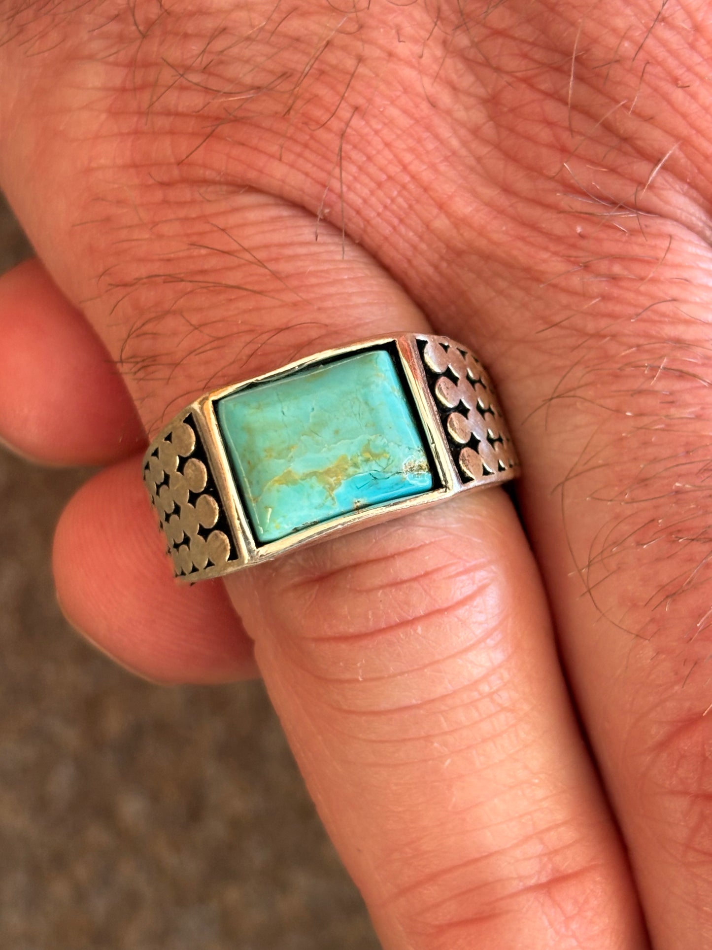 Men’s Turquoise Rings