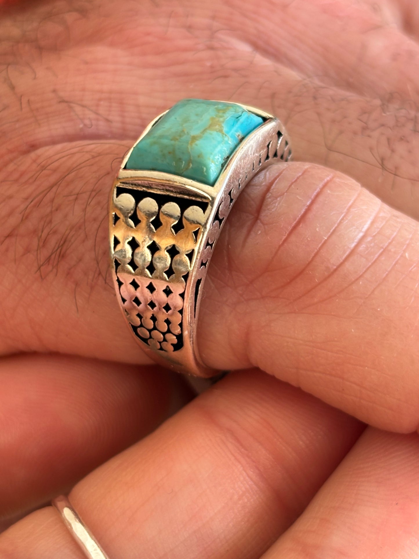 Men’s Turquoise Rings