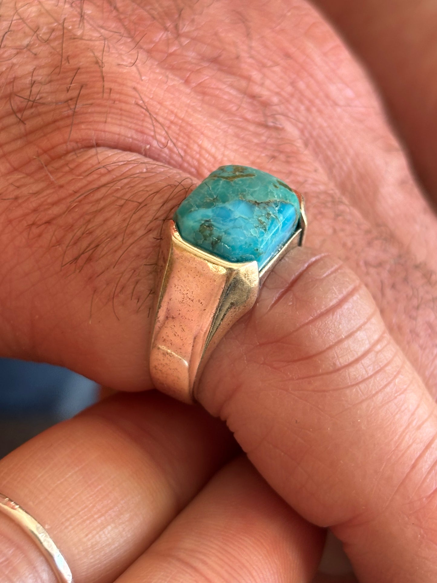 Men’s Turquoise Rings