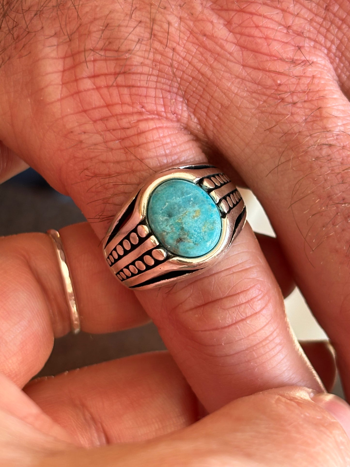 Men’s Turquoise Rings