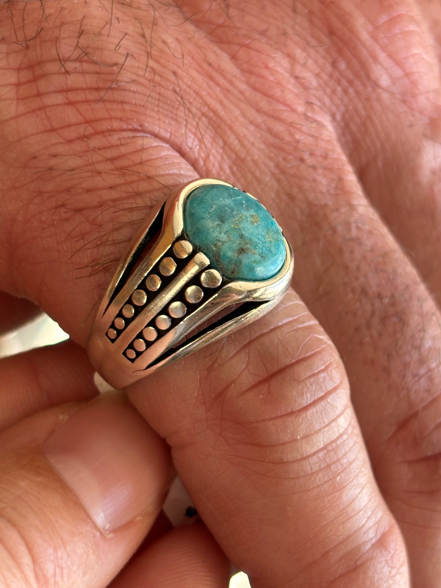 Men’s Turquoise Rings