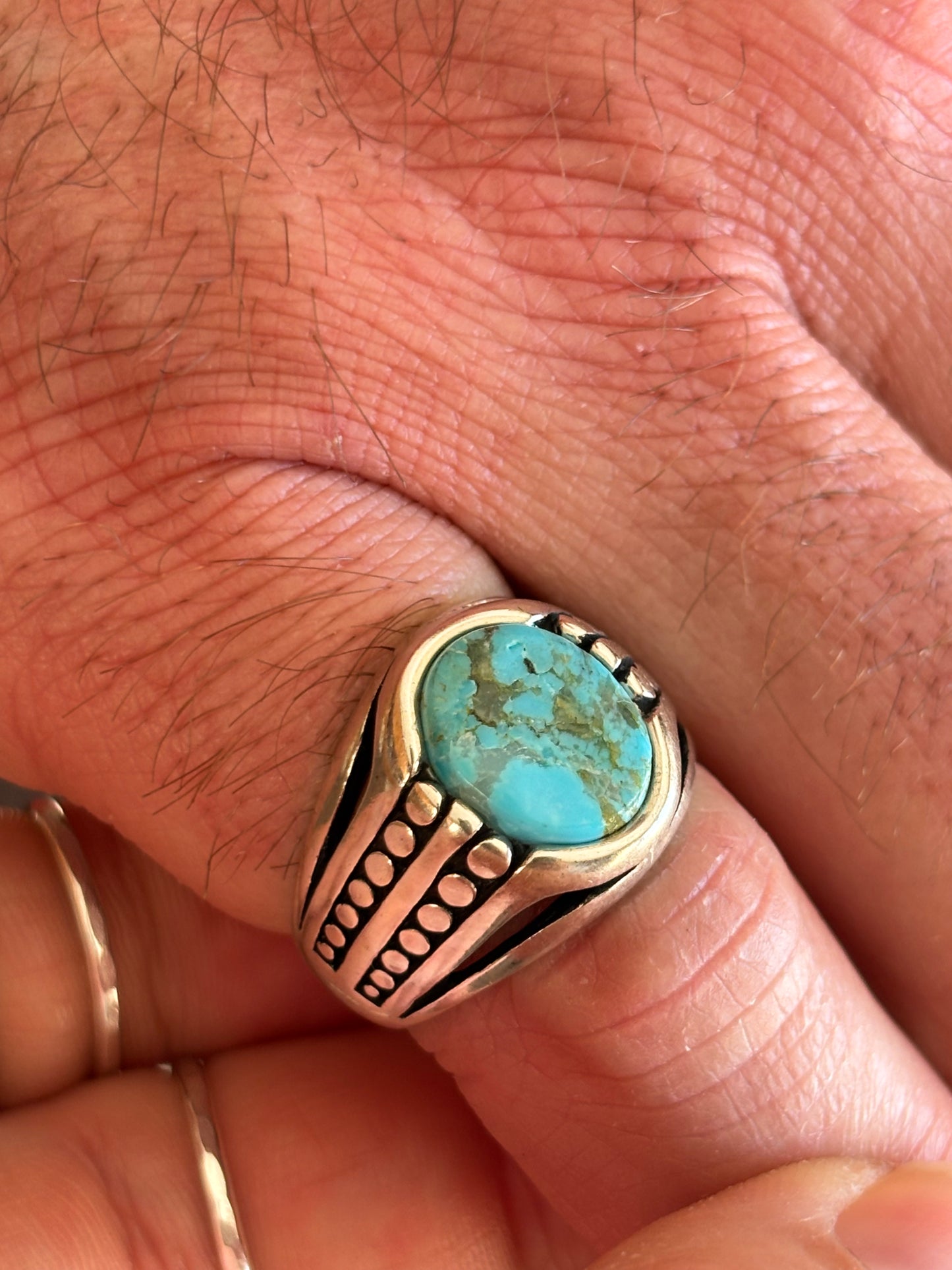 Men’s Turquoise Rings