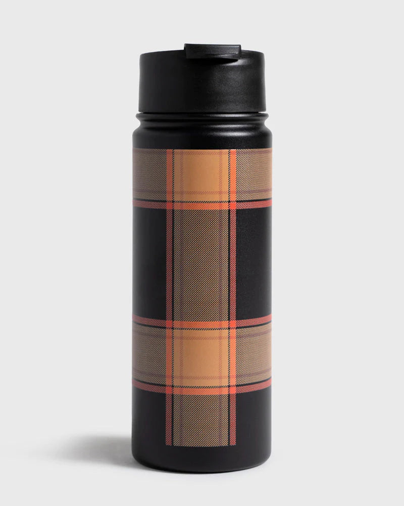 Plaid Insulated Steel Bottle 18 Oz.