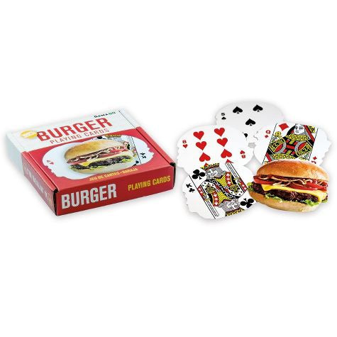 Burger playing cards