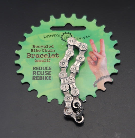 Recycled Bike Chain  Bracelet