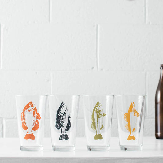 Gone Fishin' Glassware by Vital Industries