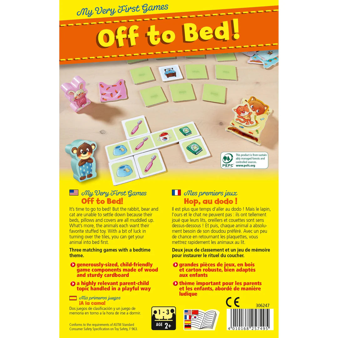 Off to Bed game by Haba