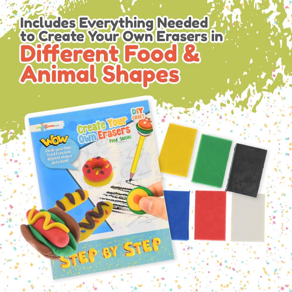 Create Your Own Erasers Food Series