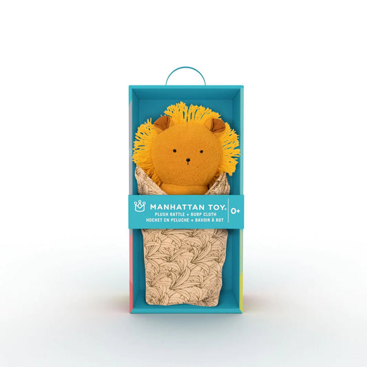 Lion Plush Rattle