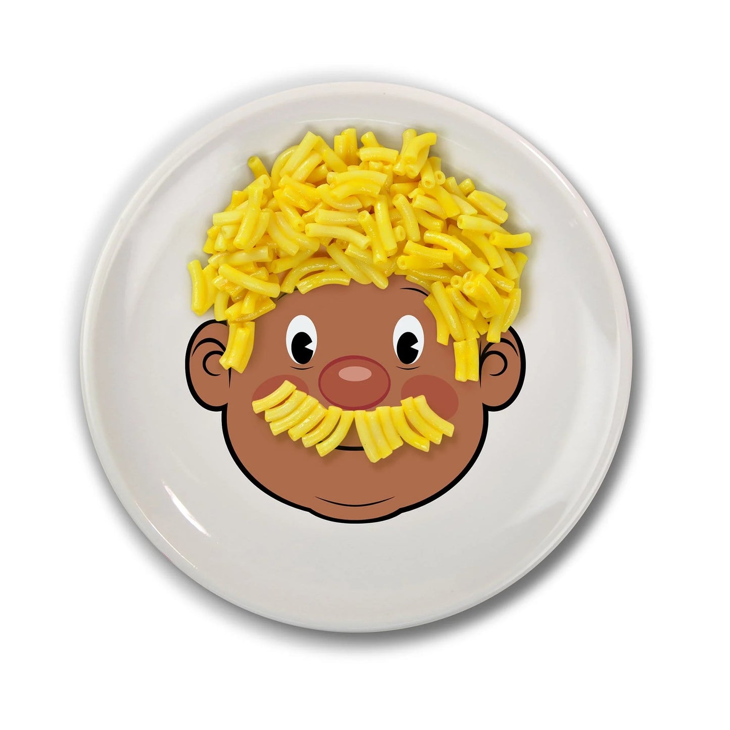 Food Face Activity Plate